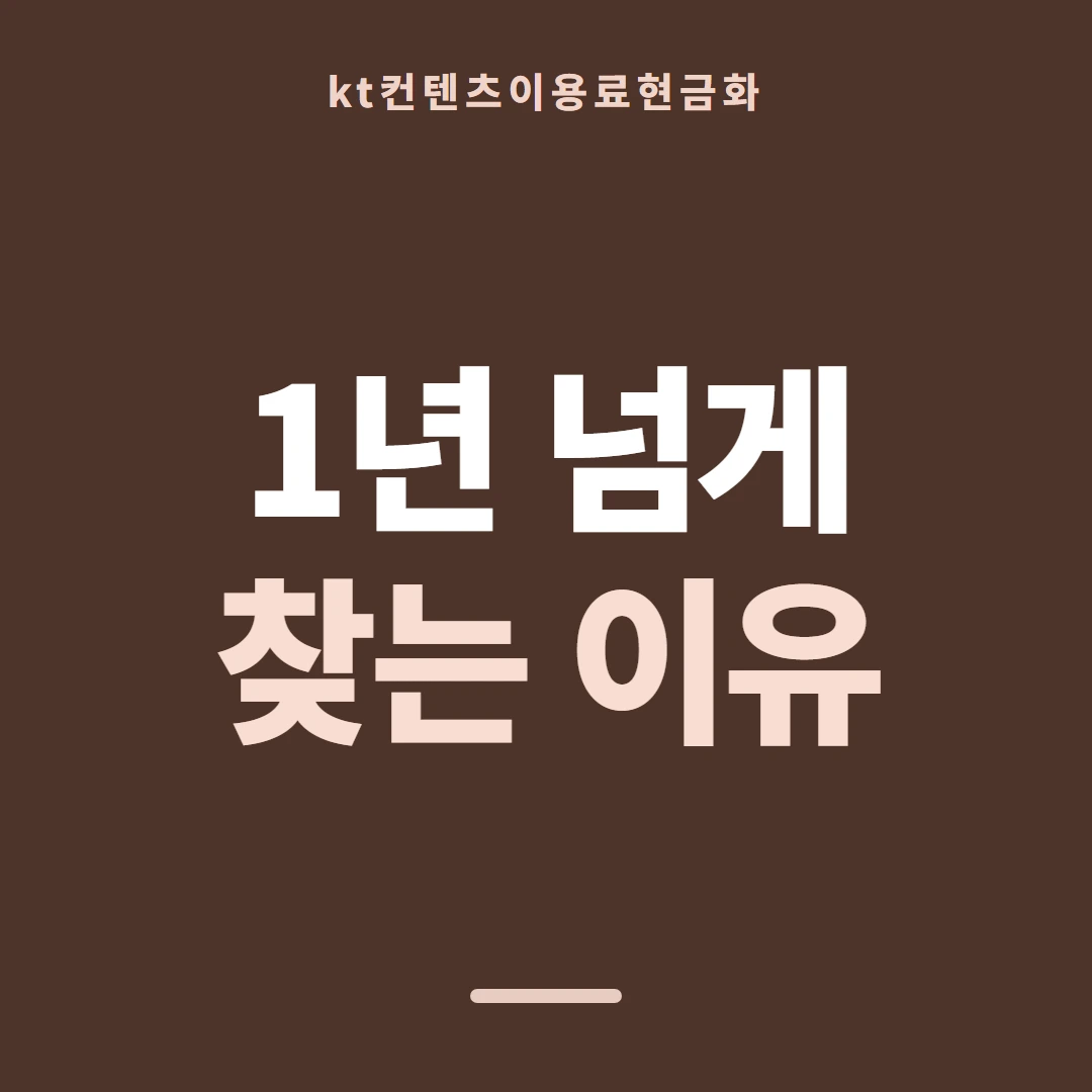 품티켓 KT 콘텐츠이용료 통신사 정책 비교 안내 이미지